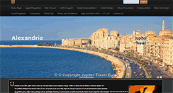 Desktop Screenshot of jupitertravelegypt.com